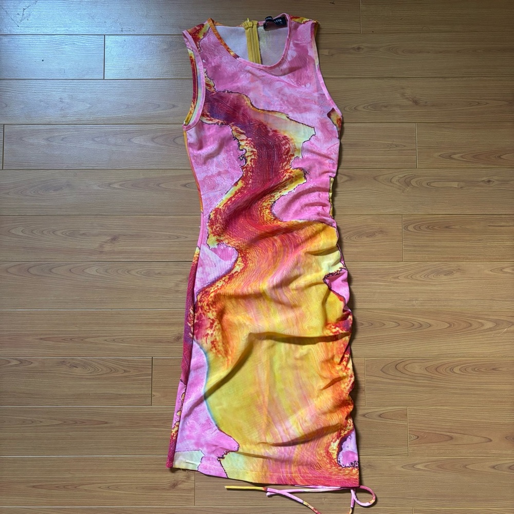 Shane Justin Lava Flow Dress XS